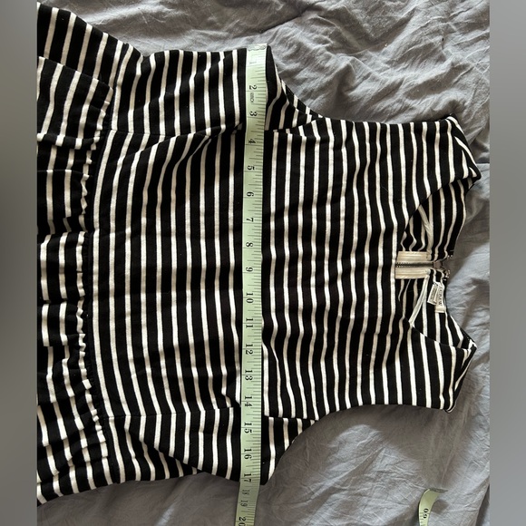 Women’s casual J. Crew stripped dress size L - Picture 4 of 6